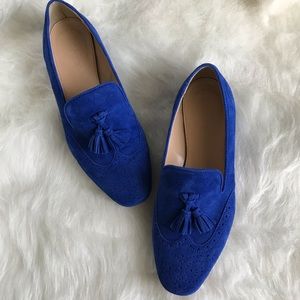 Jcrew GEORGIE SUEDE TASSEL LOAFERS
